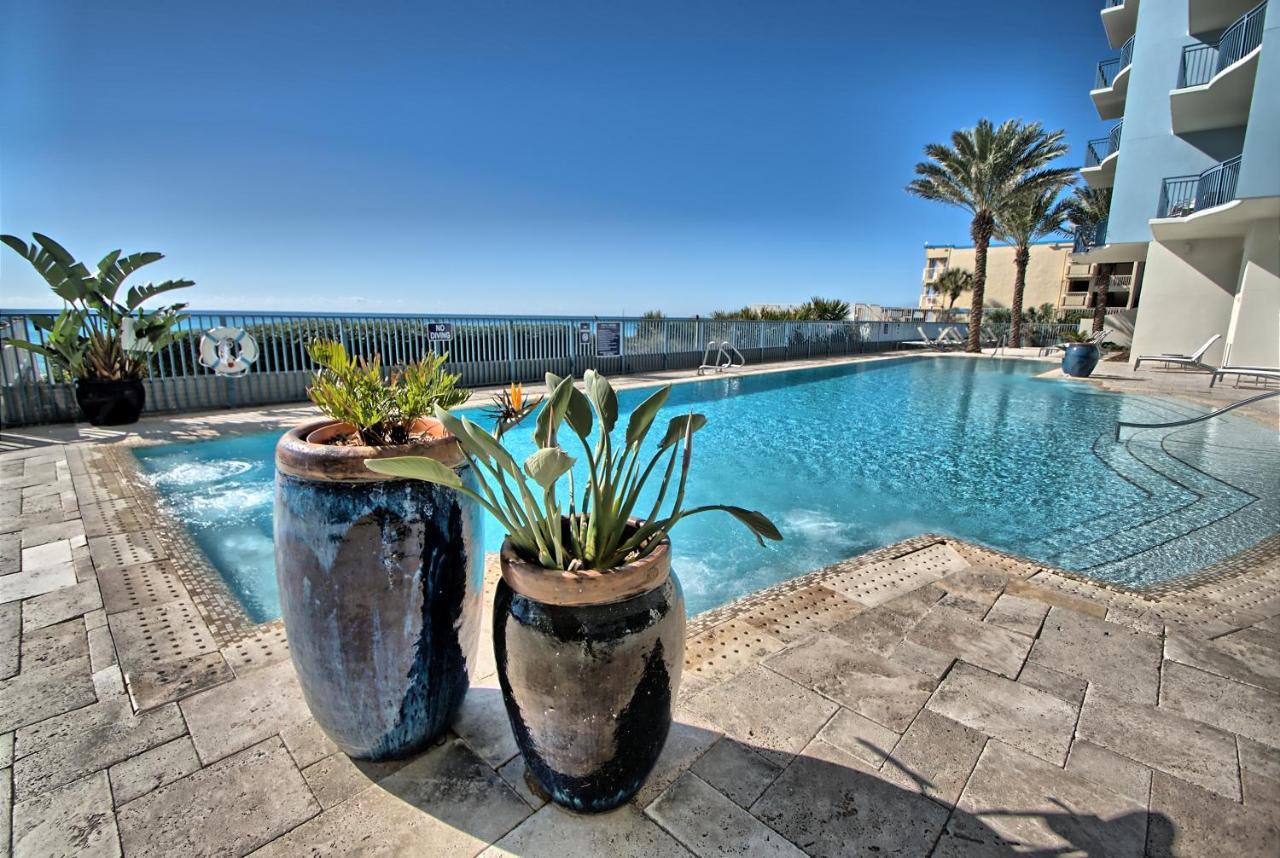 Sterling Breeze - Cozy Beachfront One Bedroom Condo パナマシティービーチ エクステリア 写真